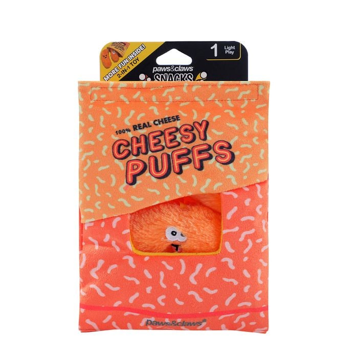 Paws & Claws 20 x 14.5 x 5cm Squeakin' Snack Surprise Dog Toy