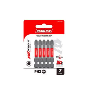 Diablo Power Bit PH3 2" 5 Pack