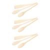 3x 3pc Eterna Rubberwood Mixing Spoon Kitchen Cooking Utensil Set