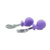 2pc Marcus & Marcus Willo Whale Palm Grasp Cutlery Set 18m+ Lilac