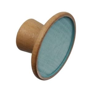 Adoored 45mm Aqua Round Cabinet Knob - 2 Pack