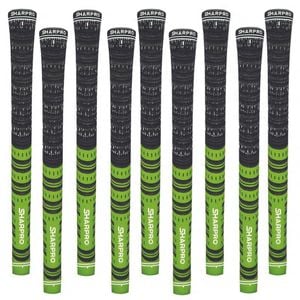 Shappro - Dual Compound Golf Grips - Set of 9 - Green