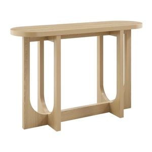 Grace Console Hallway Table Oak