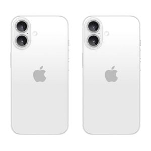 2PK Case-Mate Aluminum Ring Lens Protector For Apple iPhone 16 Plus Clear