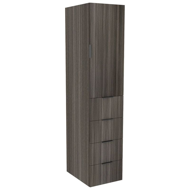 Lugna 2048 x 450 x 580mm Storm Hanging 4 Drawers Right Hinged Door Storage Cabinet