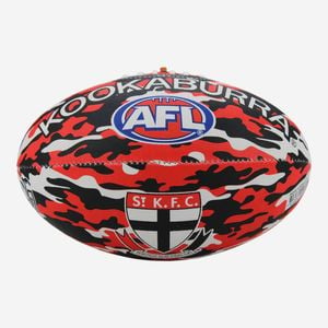 St Kilda Saints AFL Size 5 Camo Synthetic Footy Football