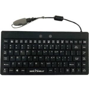 Seal Shield S89g Keyboard - Cable Connectivity - Usb Interface - English (us) - Qwerty Layout - Black - 87 Key(s) - Pc