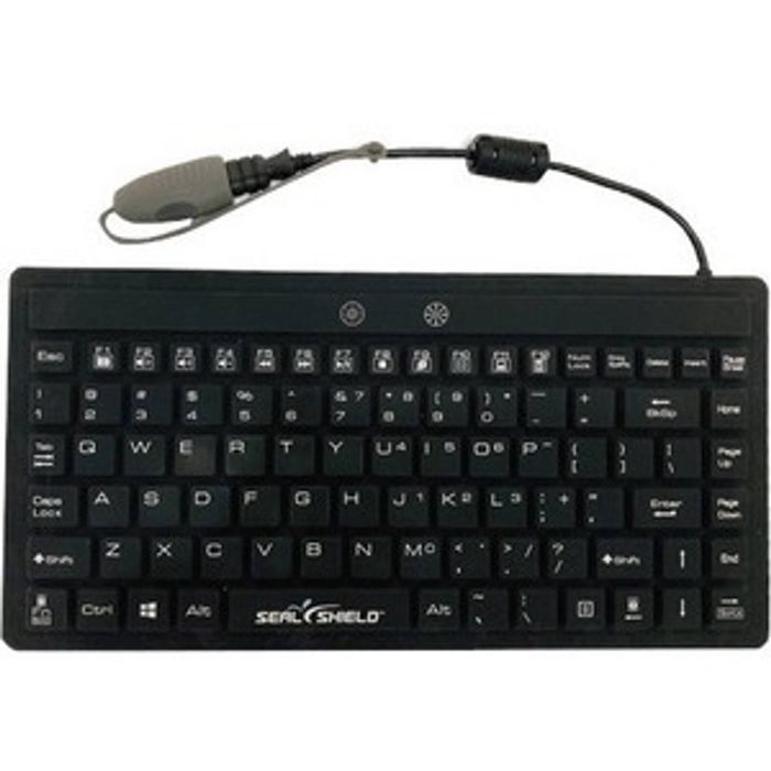 Seal Shield S89g Keyboard - Cable Connectivity - Usb Interface - English (us) - Qwerty Layout - Black - 87 Key(s) - Pc