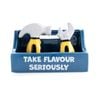 2pc Flavour Mates 3D Salt & Pepper Shaker Set 15.2x7x11cm Tradie Toolbox Holder