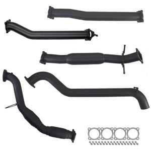 Ignite Exhausts Turbo Back For Ford Px Ranger 3.2l 3" Cat & Hotdog 409 Stainless Steel