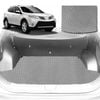 6D Diamond Car Boot Mat for Toyota RAV4 (XA40)2013-2018-Cargo Mat-Grey-Outback GT