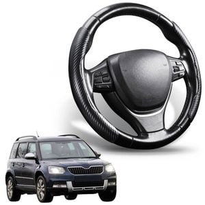 Segmented Steering Wheel Cover for Skoda Yeti 2009 - 2017