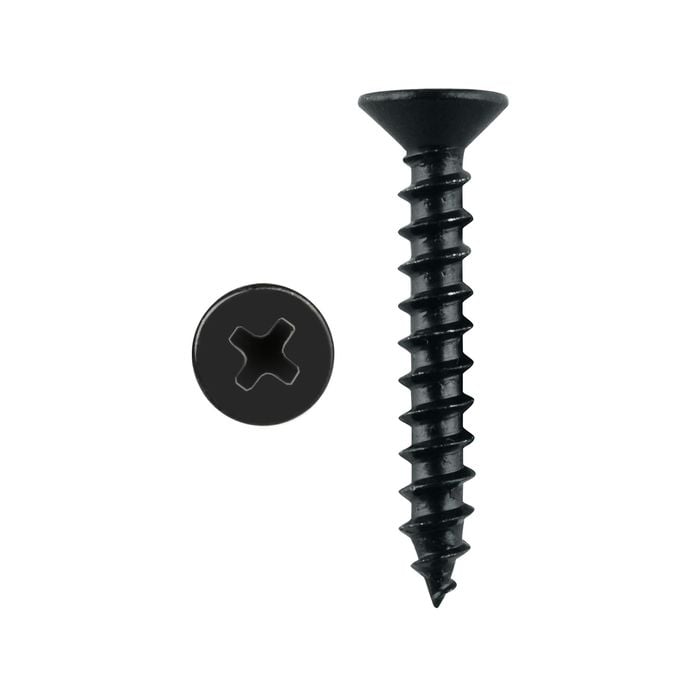 Pinnacle 5 x 50mm Black Countersunk Timber Screws - 75 Pack