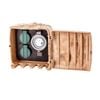 Click Power Garden Socket Stone with Timer - Beige Marble Look