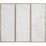 3pc LVD Wall Art Panels Print Decorative Wall Art Home Decor 28x61.5cm