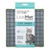 LickiMat Tuff Playdate Boredom Buster Cats Slow Feeder Mat Green