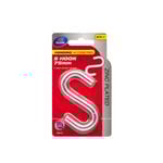 Zenith 75 x 7.6mm Zinc Plated S Hook