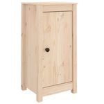 vidaXL 2x Solid Wood Pine Sideboards Storage Cabinet Cupboard Home Organiser