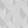 Graham & Brown 52cm x 10m Scandi Lines Silver Grey Easy Décor Wall Paper