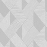 Graham & Brown 52cm x 10m Scandi Lines Silver Grey Easy Décor Wall Paper