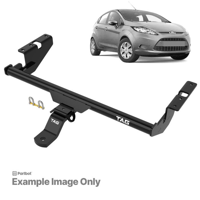 Tag Standard Duty Towbar And Universal Wiring Harness For Ford Fiesta Sedan (10/2010 - 07/2013)