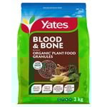 Yates 3kg Blood & Bone Organic Plant Food Fertiliser Granules
