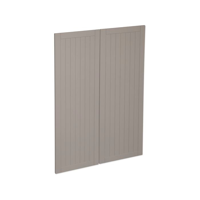 Kaboodle 900mm Country Cardamom Medium Pantry Doors - 2 Pack