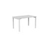 Olg Axis Table 4 Leg White Frame White Top L1200mm X W750mm