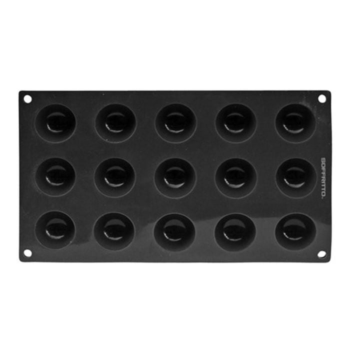 Professional Bake Silicone Dome Mould 4cm Soffritto