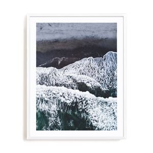 Artey | From Above 5 - Framed Print - White Frame - 60 x 75cm