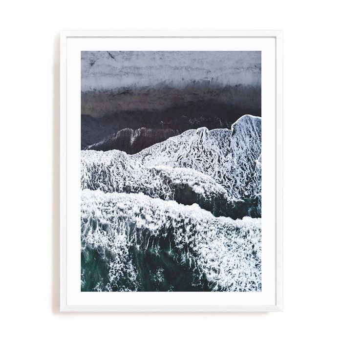 Artey | From Above 5 - Framed Print - White Frame - 60 x 75cm ...