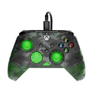 Turtle Beach Rematch Usb Wired Core Xbox Pc Gaming Controller Black Camo Green