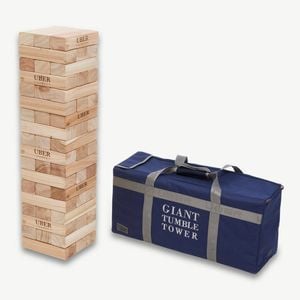 Giant Tumble Tower - Premium Hardwood.  85cm-150cm+ With Commercial Grade Carry Bag
