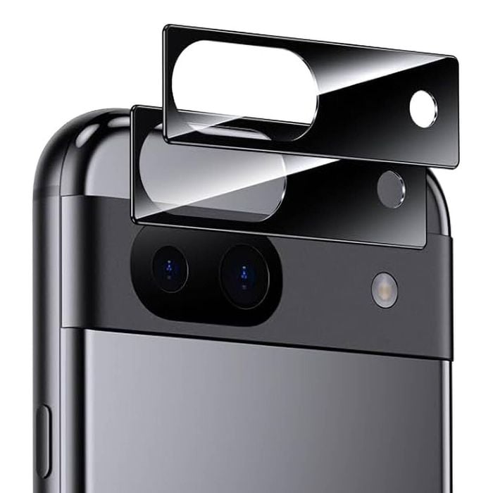 2 Pack MEZON Google Pixel 8a (6.1") Full Cover Camera Lens Tempered Glass