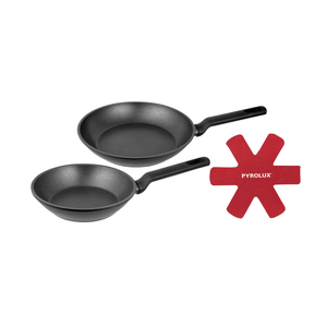 2-Piece Pyrolux Xtreme Non-Stick Induction Compatible Fry Pan Set 20cm/26cm