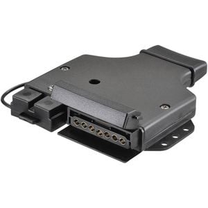 NARVA 7 Pin Flat Trailer Socket With In-Built Heavy-Duty Connector