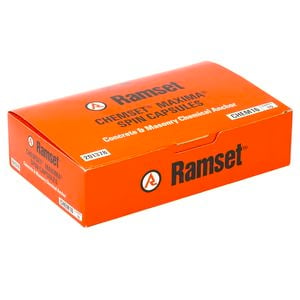 Ramset  M16 Maxima Masonry Chemical Acrylate Epoxy Capsule - 10 Pack
