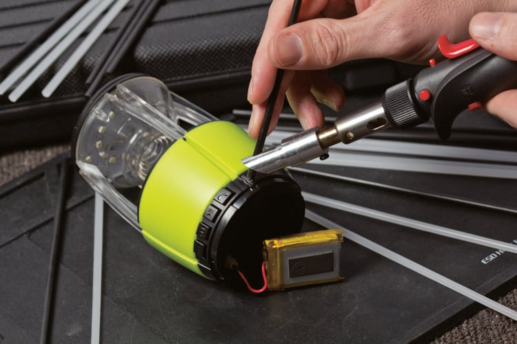 A Tradeflame product used to repair something