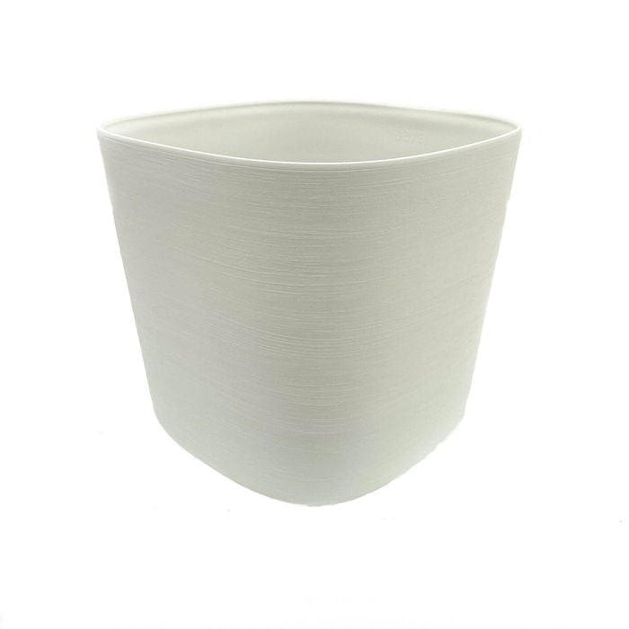 Respect 19cm White Florence Self Watering Pot - 190mm