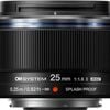 OM System M.Zuiko ED 25mm f/1.8 II Lens - Black