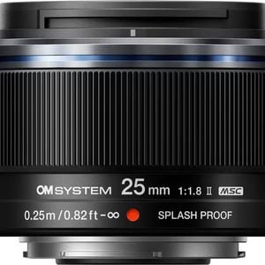OM System M.Zuiko ED 25mm f/1.8 II Lens - Black