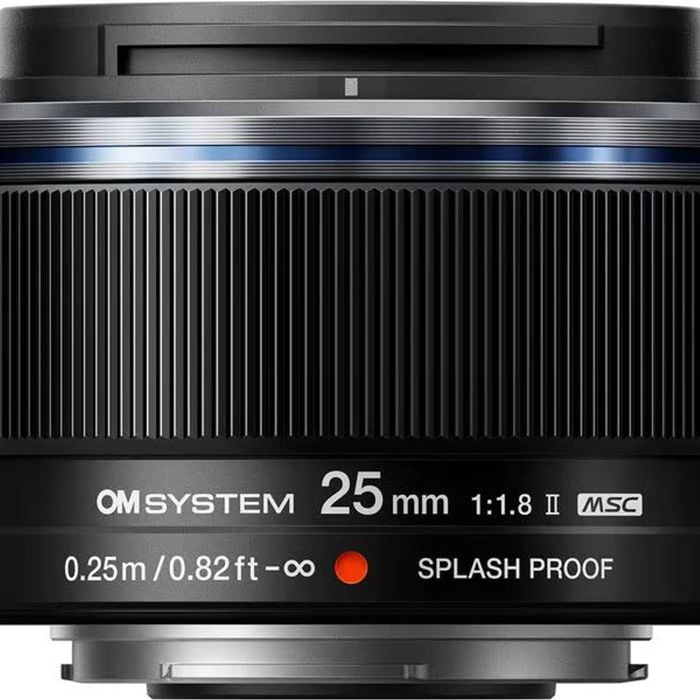 OM System M.Zuiko ED 25mm f/1.8 II Lens - Black