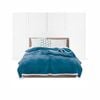 SOGA Lake Blue Fleece Throw Blanket – Thick Flannel Comforter