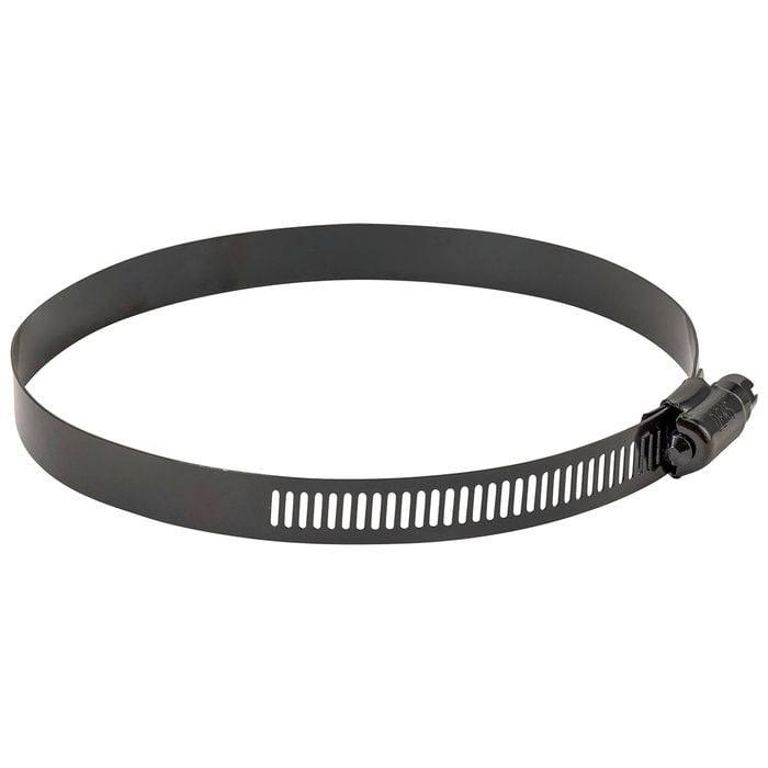 Deks 105-127mm Black Marine Grade 316 Stainless Steel Hose Clamp
