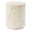 Cooper & Co. Astrid 46cm MgO Side Table Travertine Look
