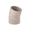 Marley 100mm x 60° White PVC F/F Plain Bend