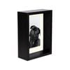 Nicola Spring 5" x 7" Black 3D Deep Box Photo Frame - 4" x 6" Mount