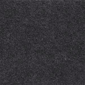Q'Decor 2m Dark Grey Gel Back Velour Marine Carpet