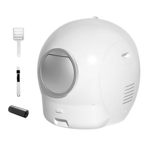 PaWz Automatic Smart Self-Cleaning Cat Litter Box - White