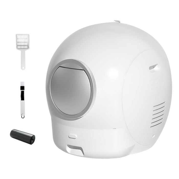 PaWz Automatic Smart Self-Cleaning Cat Litter Box - White